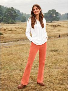 WITT WEIDEN Хлопковый свитер белого цвета