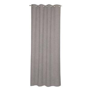 Штора с люверсами Esprit Harp, 250 см, светло-серый