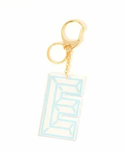 акриловый брелок с инициалами