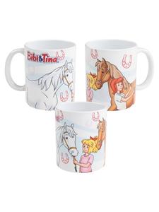 Кружка Подкова Bibi & Tina, кофейная, 320 мл, белая Bibi und Tina