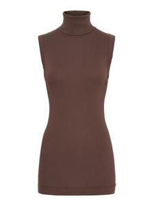 Топ Seamless Basic Fleur, шоколадный