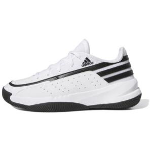 Баскетбольные кроссовки Front Court, мужские, низкие, белые/черные Adidas