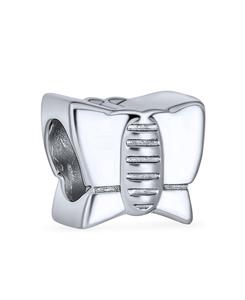 Подвеска-шарм Весенняя свобода в виде бабочки из оксидированного серебра Bling Jewelry, Silver