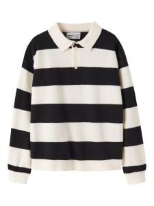 Рубашка NAME IT, черный/белый