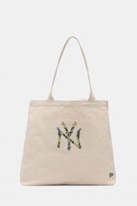 Хлопковая сумка New Era, бежевый