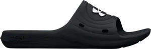 Сандалии Under Armour Wmns Locker 4 Slide Black White, черный