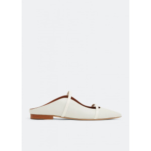 Мюли MALONE SOULIERS Maureen flat mules, белый