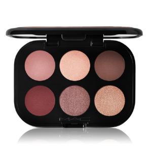 Палитра теней для век MAC Connect In Colour x6 оттенков, embedded in burgundy, 6.25 г