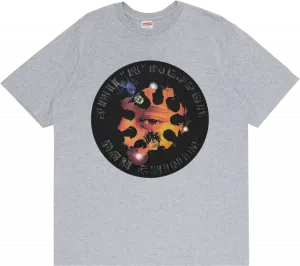 Футболка Supreme Dah Shinin' Tee 'Heather Grey', серый