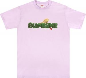 Футболка Supreme Lizard Tee 'Light Purple', фиолетовый