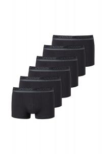 Шорты/брюки в стиле ретро, ​​набор из 6 базовых предметов uncover by SCHIESSER, черный