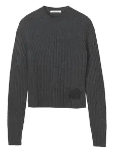 Свитер в рубчик Blas в скандинавском стиле Cecilie Bahnsen, серый