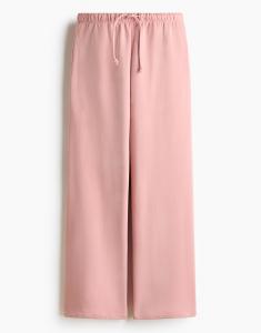 Брюки-джоггеры H&M Wide-leg, светло-розовый