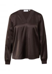 COMMA Блузка в темно-коричневом цвете