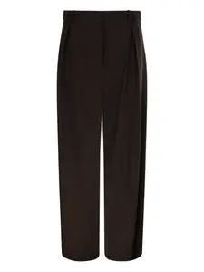 Брюки со складками Loewe, коричневый