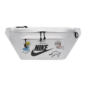 Nike Одноплечевая набедренная сумка через плечо унисекс белая, Summer Girl