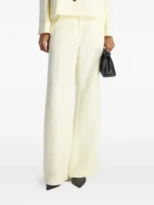 Брюки на пуговицах Liviana Conti, желтый