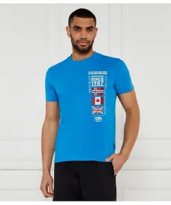 Футболка s-turin Regular fit Napapijri, синий