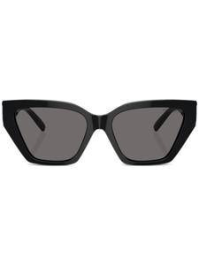 Tiffany & Co Eyewear солнцезащитные очки в массивной оправе, черный