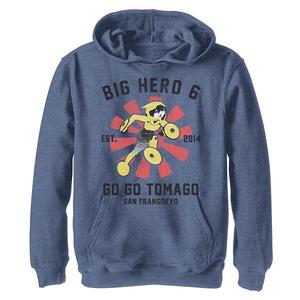 Толстовка с принтом Go Go Tomago из мультфильма «Город героев» для мальчиков 8-20 Disney
