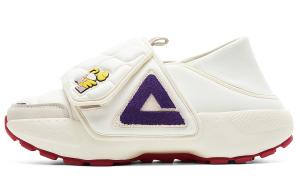 PEAK Повседневные туфли мужские, низкие, парусиновые, белые, фиолетовые