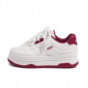 Женские противоскользящие износостойкие низкие кеды для скейтбординга RENBEN, бежевый