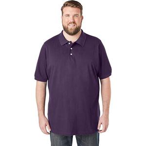 Мужская поло с эффектом усадки big & tall Kingsize, Blackberry