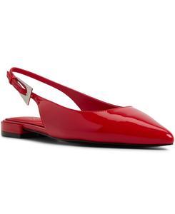 Женские балетки Kristell с открытой пяткой ALDO, Red Patent
