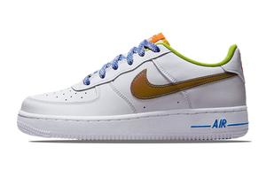 Кроссовки Nike Air Force 1 Low LV8 White Magma Orange GS