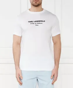 Футболка Regular fit Karl Lagerfeld, белый