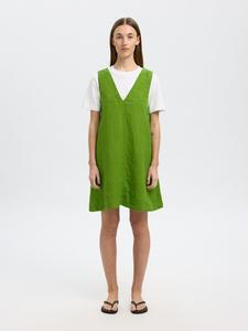 SELECTED Платье в цвете травяной зелени