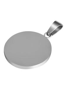 Adeliás Универсальный кулон из нержавеющей стали серебристого цвета