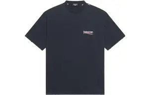 Футболка мужская Balenciaga с мини-логотипом, черный