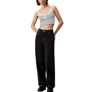 Топ-майка CALVIN KLEIN Black White Stripes