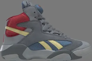 Кроссовки dc comics x shaq attaq 'man of steel' Reebok, серый