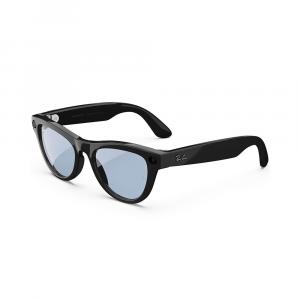 Умные очки Ray-Ban Meta Skyler, Shiny Black/Transitions Cerulean Blue
