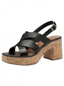 Сандалии на плоской подошве Tamaris, черный