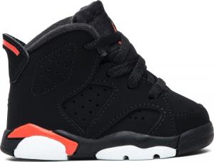 Кроссовки Air Jordan 6 Retro TD Infrared 2019, черный