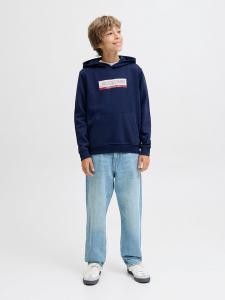 JACK & JONES Junior Худи "Inwood" темно-синего цвета