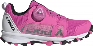 Кроссовки Adidas Terrex Boa J 'Screaming Pink', розовый