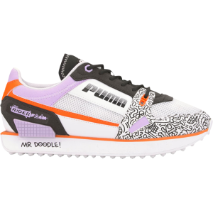 Кроссовки Puma Mr. Doodle x Wmns Mile Rider Wavy Doodles, белый