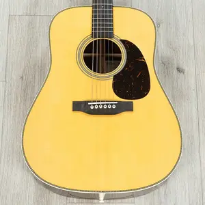Акустическая гитара Martin D-28 Billy Strings Dreadnought, боковые стенки и задняя часть из палисандра, топ из елового антик-тона