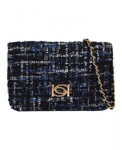 Твидовая сумка через плечо Kamala Bebe, розовый