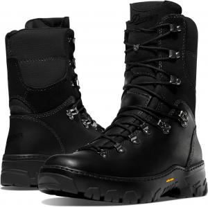 Ботинки Danner 8" Wildland Tactical для лесных пожарных, мужские и женские - из огнестойкой кожи, с электрозащитой (EH), с маслостойкой и противоскользящей подошвой, произведено в США, черный