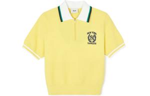 Футболка поло New York Yankees женская желтая MLB