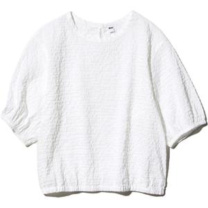 UNIQLO Женская слоновая кость рубашка