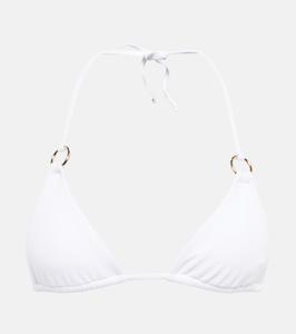 Мини-топ бикини с кольцом Louisa Ballou, белый