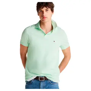 Поло с коротким рукавом Tommy Hilfiger 1985 Regular Fit, зеленый