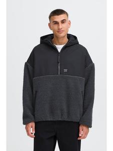 Толстовка с капюшоном Teddy SDMarco серого цвета с застежкой-молнией на половину длины !SOLID