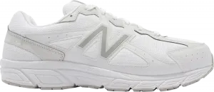 Кроссовки New Balance Wmns 480v5 4E Wide 'White Silver', белый